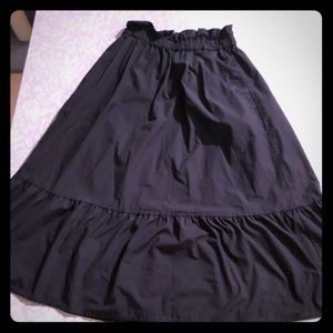 BOHO Ruffled Circle Skirt